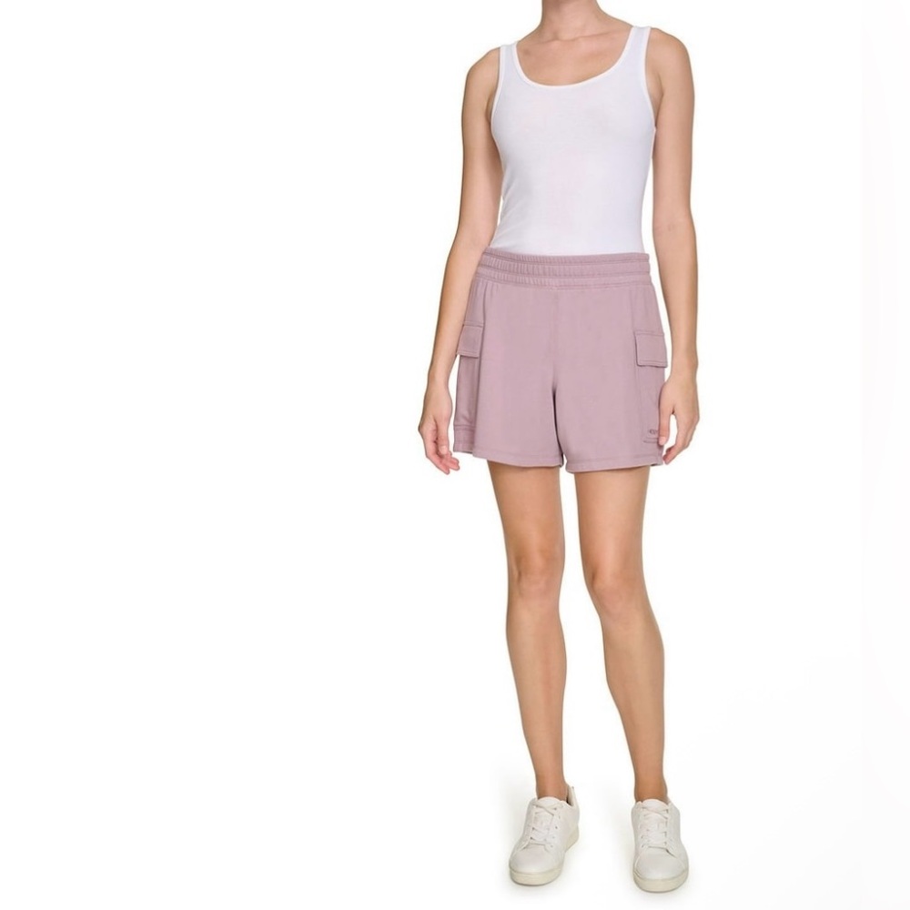 DKNY Dusty Pink Cargo Shorts